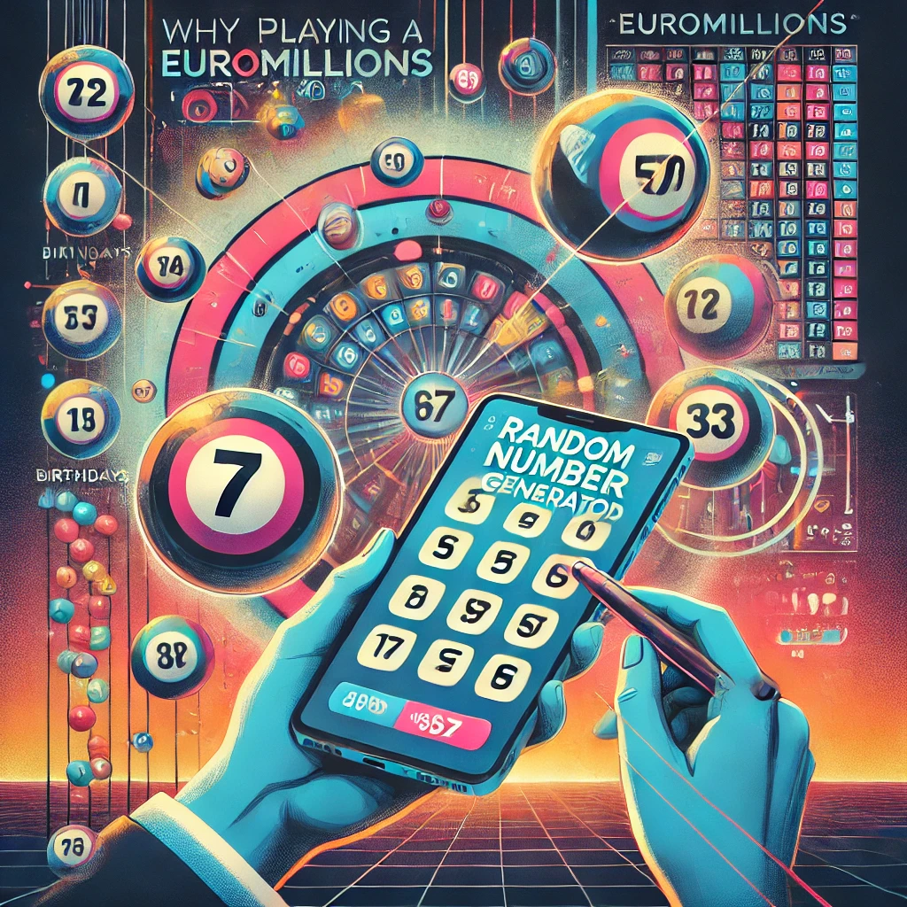 Generator Is Better For Playing Euromillions.' The Image Shows A Euromillions